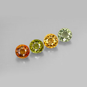 Achetez naturel ct multicolore tourmaline gems, coupe roude, en provenance mozambique chez gemselect. en stock, livraison internationale!