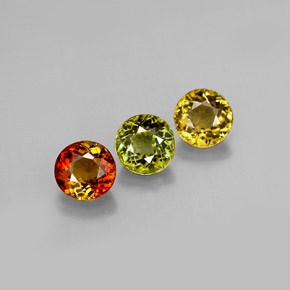 Achetez naturel ct multicolore tourmaline gems, coupe roude, en provenance mozambique chez gemselect. en stock, livraison internationale!