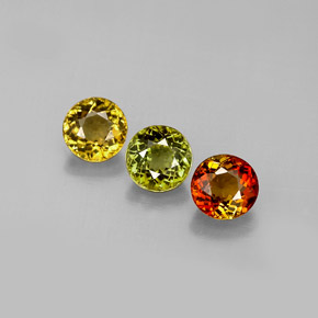 Achetez naturel ct multicolore tourmaline gems, coupe roude, en provenance mozambique chez gemselect. en stock, livraison internationale!