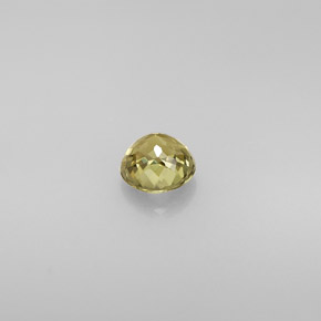 Tourmaline vert naturelle coupe roude, 0,73 ct, VVS