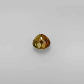 Tourmaline multicolore naturelle coupe roude, 0,61 ct, VVS
