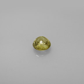 Tourmaline vert naturelle coupe roude, 0,57 ct, VVS-VS