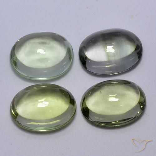 5.48ctw Naturel Vert clair Tourmaline, ovale, Transparent
