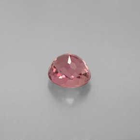 Tourmaline rose naturelle coupe ovale, 1,39 ct, VS