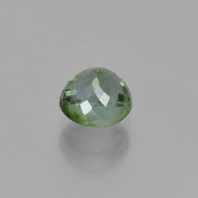 Tourmaline vert naturelle coupe roude, 1,11 ct, VS