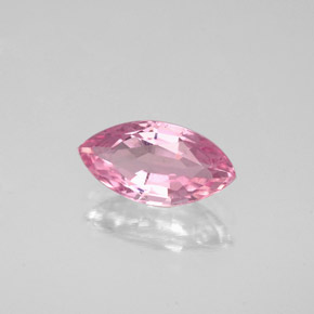 Tourmaline rose naturelle marquise, 1,30 ct, VS-SI