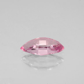 Tourmaline rose naturelle marquise, 1,30 ct, VS-SI