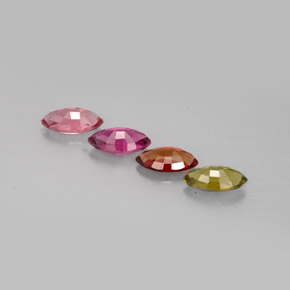 Achetez naturel ct multicolore tourmaline gems, marquise, en provenance mozambique chez gemselect. en stock, livraison internationale!
