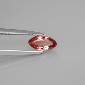 Tourmaline rose naturelle marquise, 0,48 ct, VVS-VS