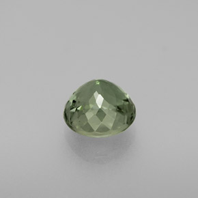 Tourmaline vert naturelle coupe roude, 1,29 ct, VS