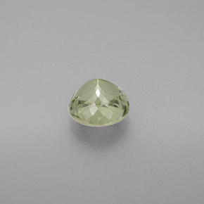Tourmaline vert naturelle coupe roude, 1,33 ct, VVS-VS