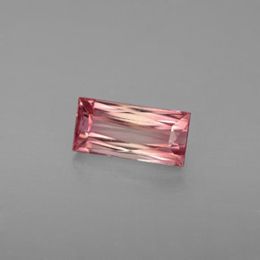 Tourmaline rose naturelle baguette, 1,21 ct, VVS-VS