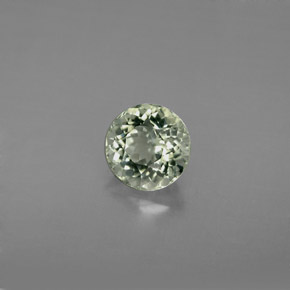 Tourmaline vert naturelle coupe roude, 1,08 ct, VS