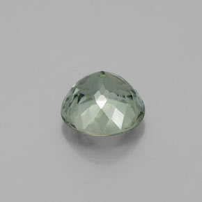 Tourmaline vert naturelle coupe roude, 1,12 ct, VS
