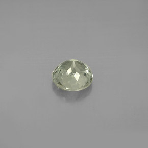 Tourmaline vert naturelle coupe roude, 0,90 ct, VVS-VS