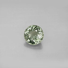 Tourmaline vert naturelle coupe roude, 1,03 ct, VS