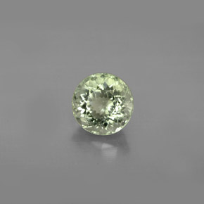 Tourmaline vert naturelle coupe roude, 1,09 ct, VS
