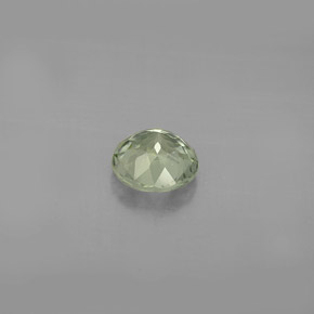 Tourmaline vert naturelle coupe roude, 0,83 ct, VVS-VS