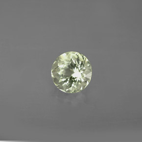Tourmaline vert naturelle coupe roude, 0,93 ct, VVS-VS