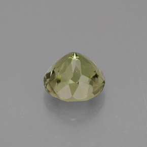 Tourmaline vert naturelle coupe roude, 1,04 ct, VS