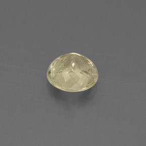 Tourmaline or naturelle coupe roude, 0,88 ct, VS