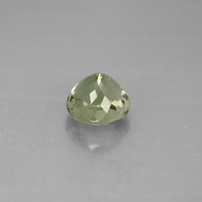 Tourmaline vert naturelle coupe roude, 1,47 ct, VVS
