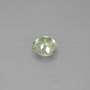 Tourmaline vert naturelle coupe roude, 1,02 ct, VS