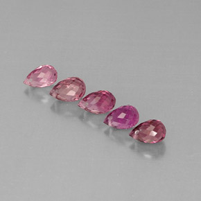 Achetez naturel ct multicolore tourmaline gems, briolette, en provenance mozambique chez gemselect. en stock, livraison internationale!