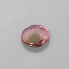 Tourmaline bicolore naturelle forme fantaisie, 1,55 ct, transparent