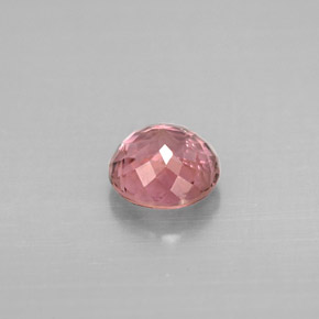 Tourmaline rose naturelle coupe roude, 1,06 ct, VVS