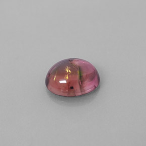 Tourmaline multicolore naturelle transparent, 3,33 ct, transparent / translucide
