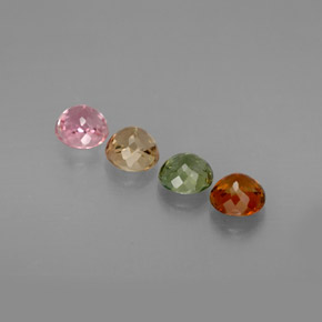 Achetez naturel ct multicolore tourmaline gems, coupe roude, en provenance mozambique chez gemselect. en stock, livraison internationale!