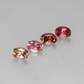 Achetez naturel ct multicolore tourmaline gems, coupe ovale, en provenance nigeria chez gemselect. en stock, livraison internationale!