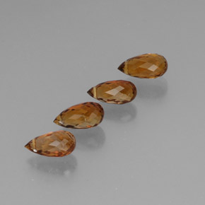 Achetez naturel ct orange tourmaline gems, briolette, en provenance mozambique chez gemselect. en stock, livraison internationale!
