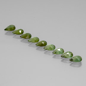 Achetez naturel ct vert tourmaline gems, en forme de poire, en provenance mozambique chez gemselect. en stock, livraison internationale!