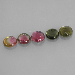Achetez naturel ct multicolore tourmaline gems, transparent, en provenance mozambique chez gemselect. en stock, livraison internationale!