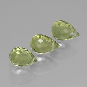 Achetez naturel ct vert tourmaline gems, briolette, en provenance mozambique chez gemselect. en stock, livraison internationale!