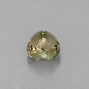 Tourmaline multicolore naturelle coupe roude, 0,92 ct, VVS