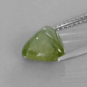 Tourmaline vert naturelle transparent, 1,84 ct, transparent / translucide