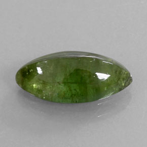 Tourmaline vert naturelle transparent, 2,52 ct, transparent / translucide
