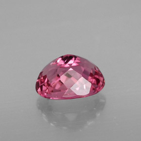 Tourmaline rose naturelle coupe ovale, 1,32 ct, VS