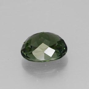 Tourmaline vert naturelle coupe ovale, 2,05 ct, VVS-VS