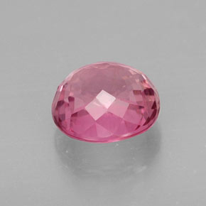 Tourmaline rose naturelle coupe ovale, 2,38 ct, VS