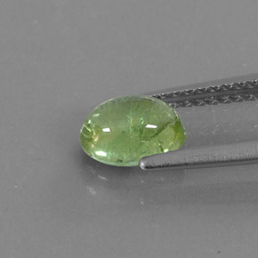 Tourmaline vert naturelle transparent, 0,99 ct, transparent / translucide