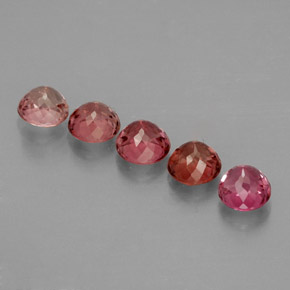 Achetez naturel ct multicolore tourmaline gems, coupe roude, en provenance mozambique chez gemselect. en stock, livraison internationale!