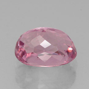 Tourmaline rose naturelle coupe ovale, 2,63 ct, VVS-VS