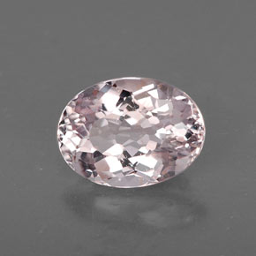 Tourmaline blanc naturelle coupe ovale, 1,76 ct, VS