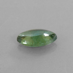 Tourmaline vert naturelle transparent, 1,25 ct, transparent / translucide