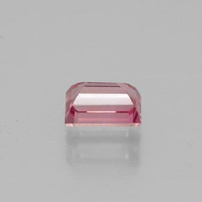 Tourmaline rose naturelle baguette, 0,42 ct, VVS