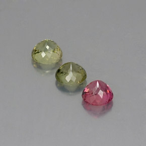 Achetez naturel ct multicolore tourmaline gems, coupe roude, en provenance mozambique chez gemselect. en stock, livraison internationale!